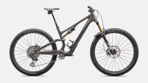 Specialized S-Works Stumpjumper 15 - Satin Gunmetal / Clay / White Mountains - SALE