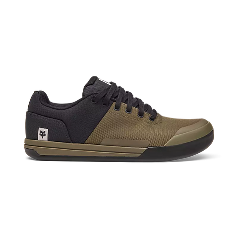 Fox Union Canvas Flat Shoe - Military Green AW25