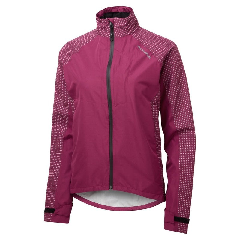 Altura Women's Nightvision Storm Waterproof Jacket - Berry