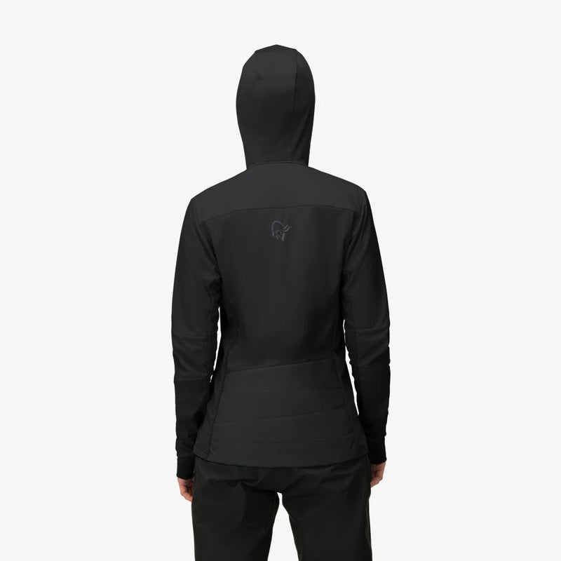 Norrona Women's Falketind Alpha90 Insulated Jacket - Caviar Black SALE