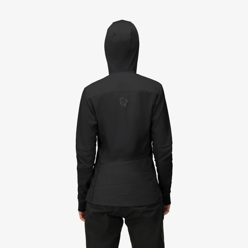 Norrona Women's Falketind Alpha90 Insulated Jacket - Caviar Black