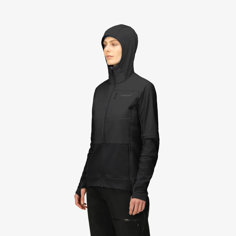 Norrona Women's Falketind Alpha90 Insulated Jacket - Caviar Black SALE