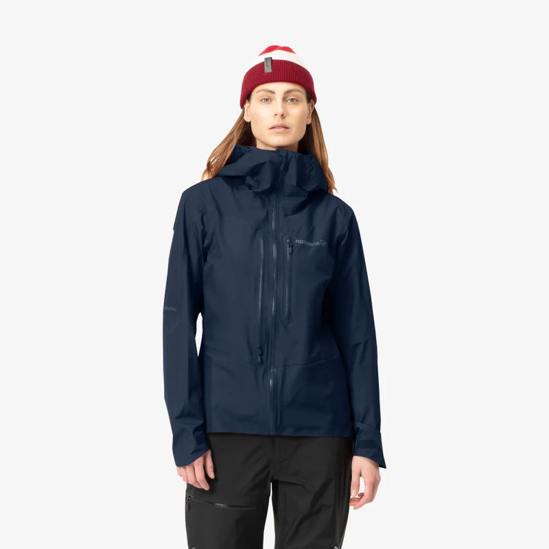 Norrona Women's Falketind Gore-Tex Paclite Jacket - Indigo Night