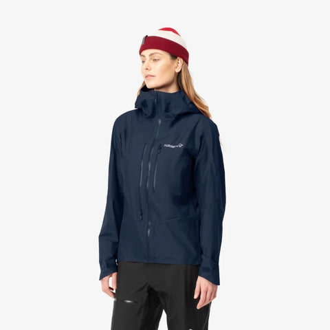 Norrona Women's Falketind Gore-Tex Paclite Jacket - Indigo Night