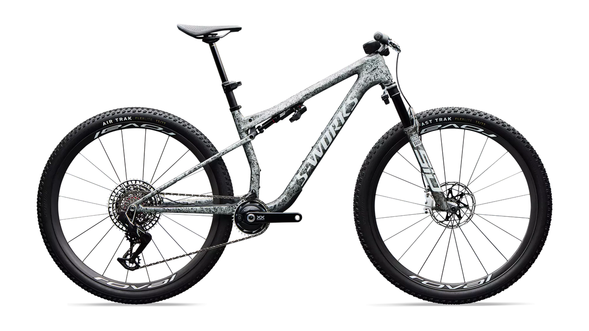 Specialized S-Works Epic 9 - Gloss Metallic Obsidian Multi Color Dry Impasto
