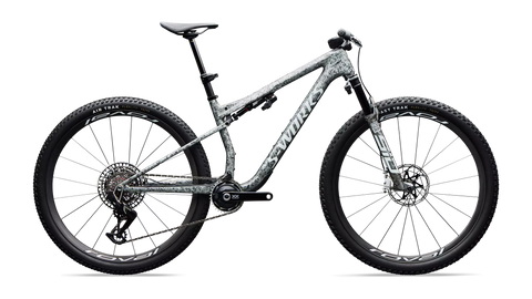 Specialized S-Works Epic 9 - Gloss Metallic Obsidian Multi Color Dry Impasto