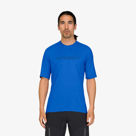 Norrona Fjora Equaliser Lightweight SS Top - Sky Diver