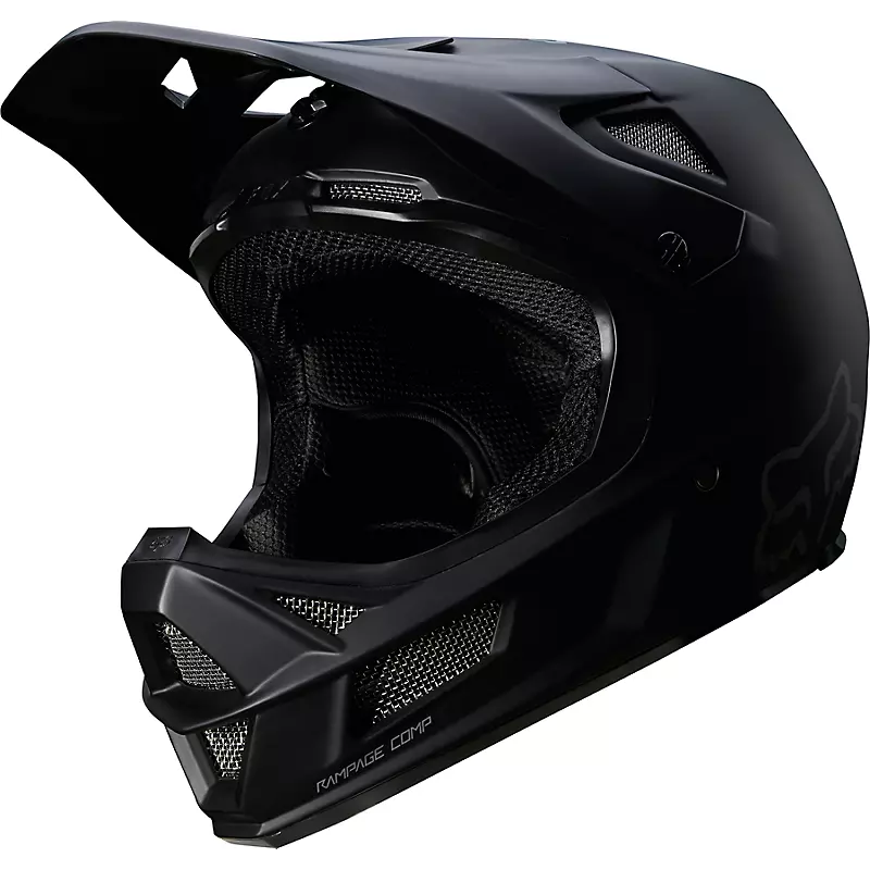 Fox Rampage Comp MIPS Helmet - Black / Black - SS24