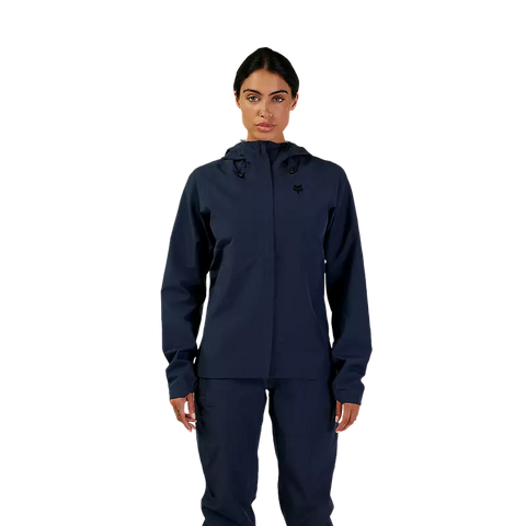 Fox Womens Ranger 2.5L Waterproof Jacket - Midnight Blue - SS24