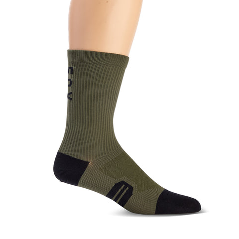 Fox Ranger Sock - 8 Inch - Olive Green - SS24