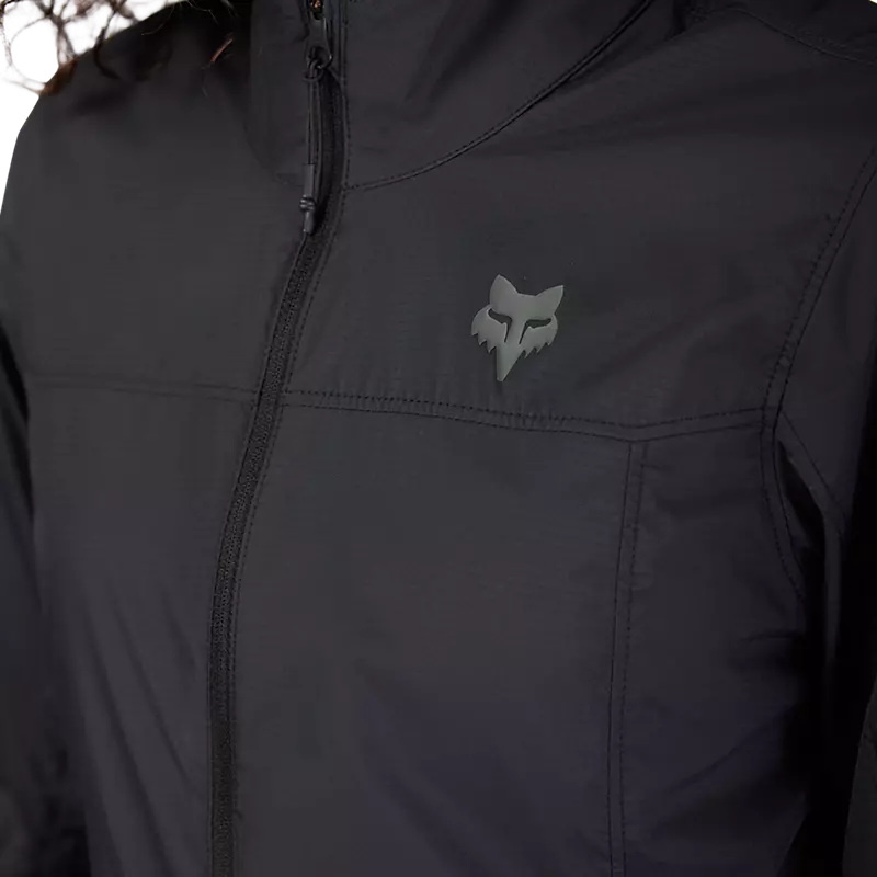 Fox Womens Ranger Wind Jacket - Black - SS25