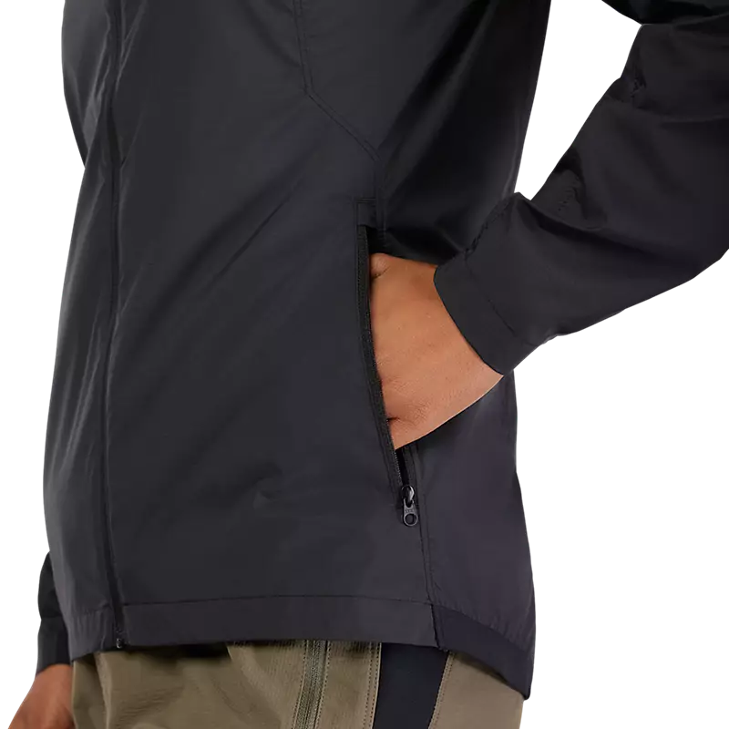 Fox Womens Ranger Wind Jacket - Black - SS25