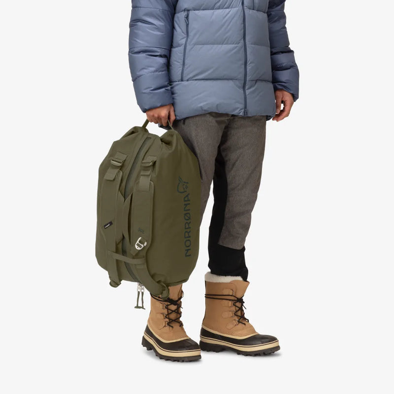 Norrona 50L Duffel Bag- Olive Night