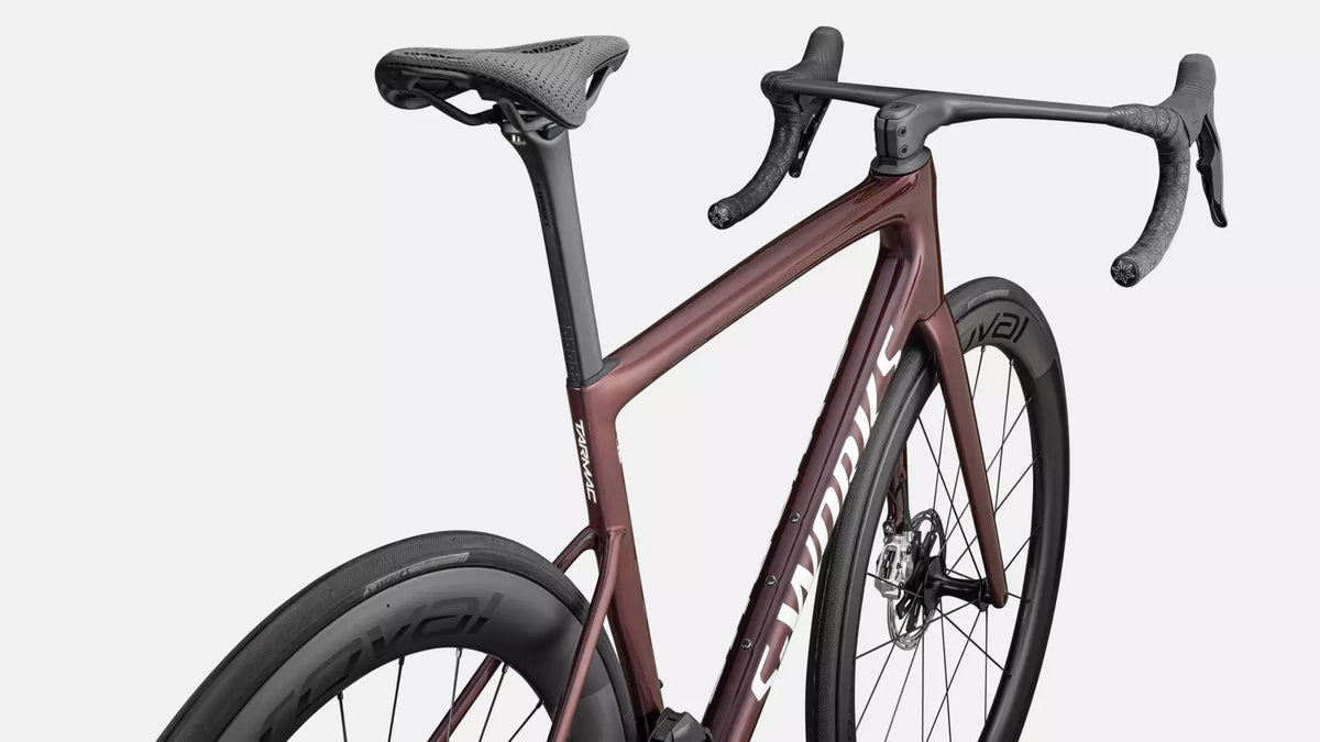 Specialized S-Works Tarmac SL8 - Gloss Solidity/Red To Black Pearl/Metallic White Silver - MY25