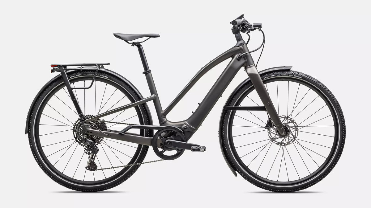 Specialized Turbo Vado SL2 Alloy - 4.0 Step Thru Equipped - Satin Gunmetal
