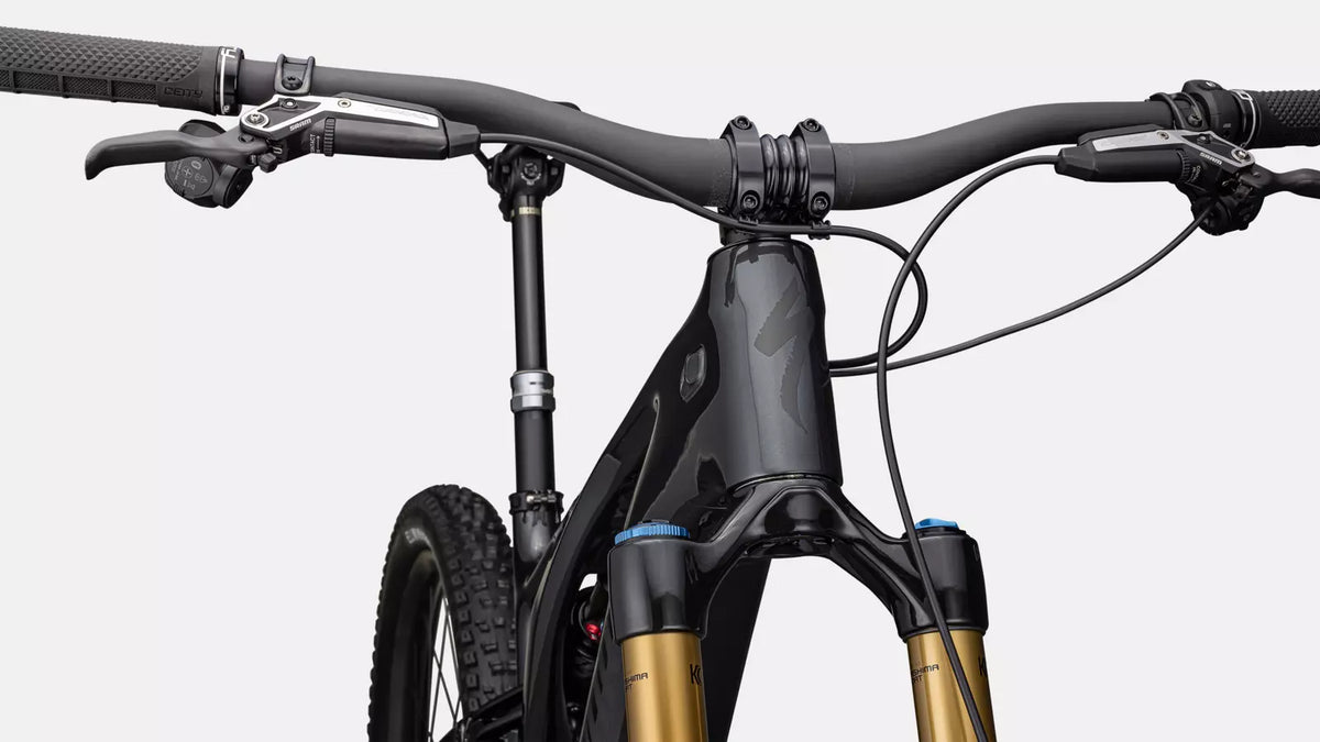 Specialized S-Works Turbo Levo Carbon - Gloss Black Liquid Metal SALE