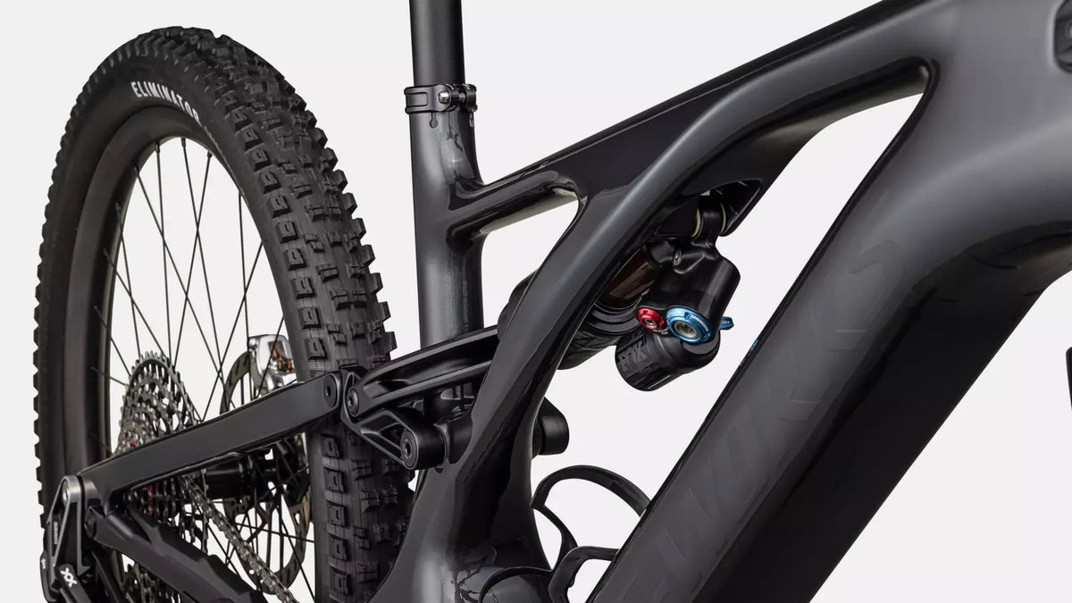 Specialized S-Works Turbo Levo Carbon - Gloss Black Liquid Metal SALE