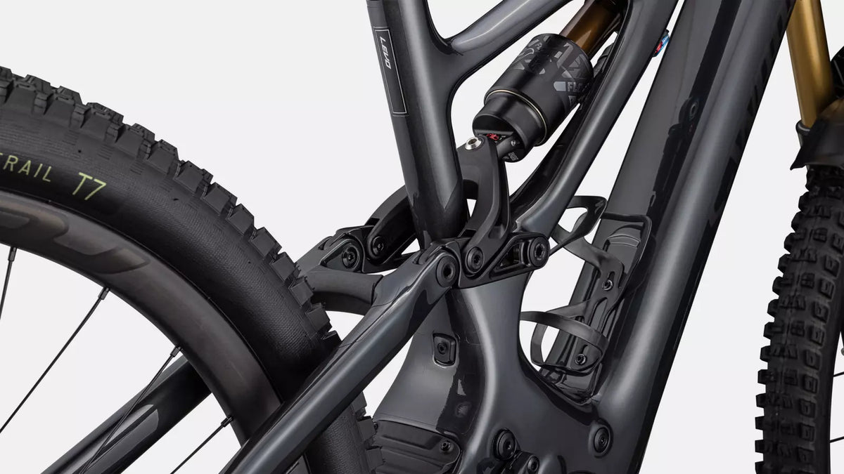 Specialized S-Works Turbo Levo Carbon - Gloss Black Liquid Metal SALE