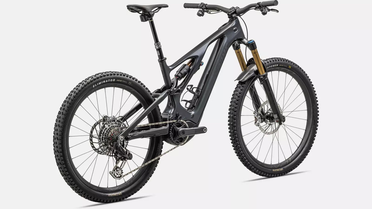 Specialized S-Works Turbo Levo Carbon - Gloss Black Liquid Metal SALE