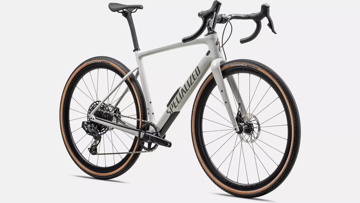 Specialized Diverge Expert Carbon - Gloss Dune White / Taupe - SALE