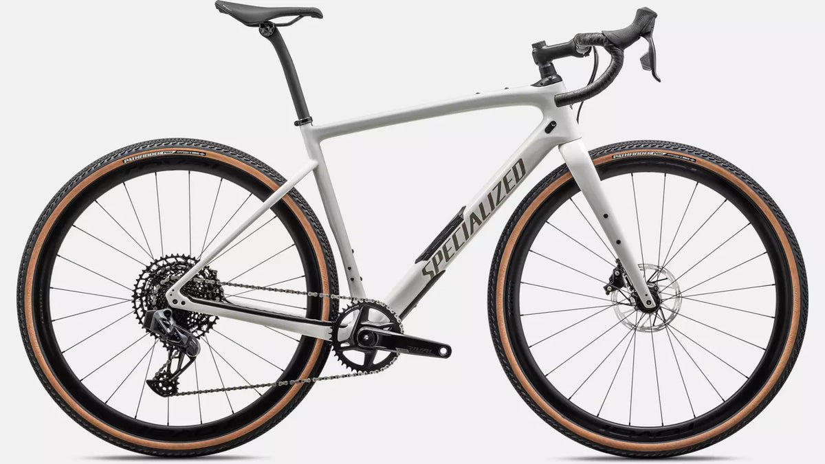 Specialized Diverge Expert Carbon - Gloss Dune White / Taupe - SALE