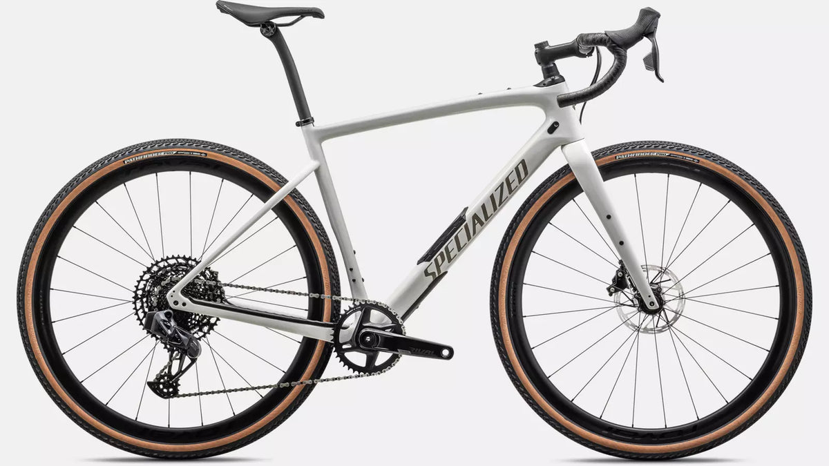 Specialized Diverge Expert Carbon - Gloss Dune White / Taupe