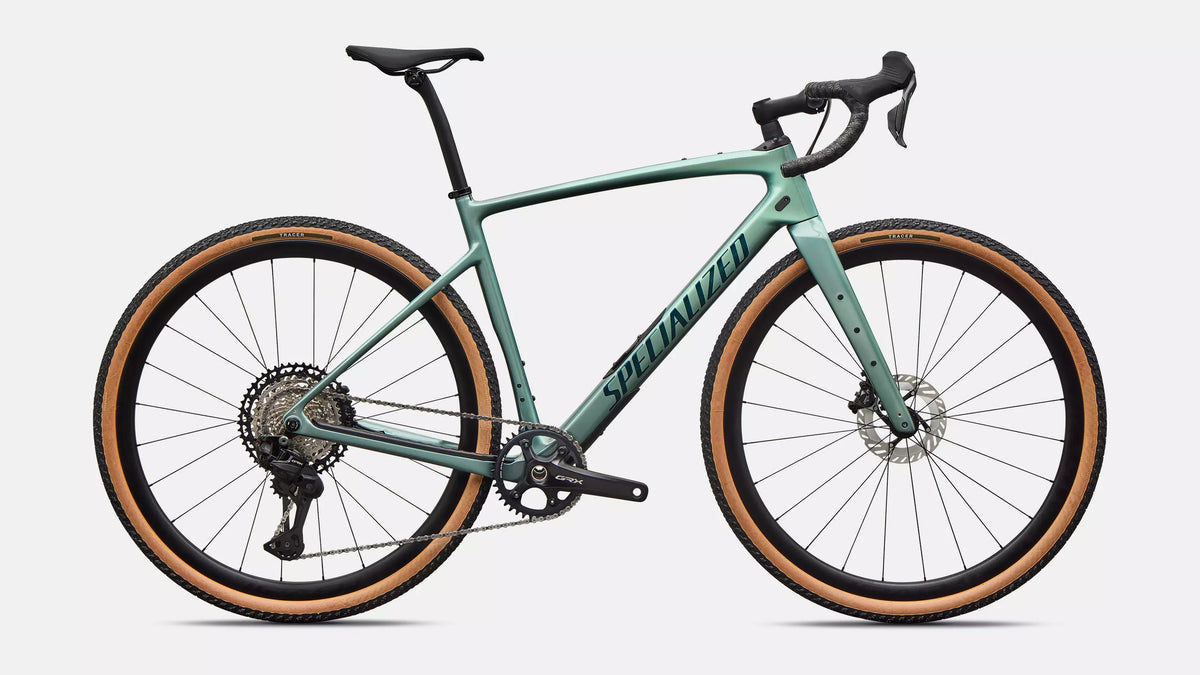 Specialized Diverge 4 Expert Di2 - Fjord Metallic/emerald Metallic
