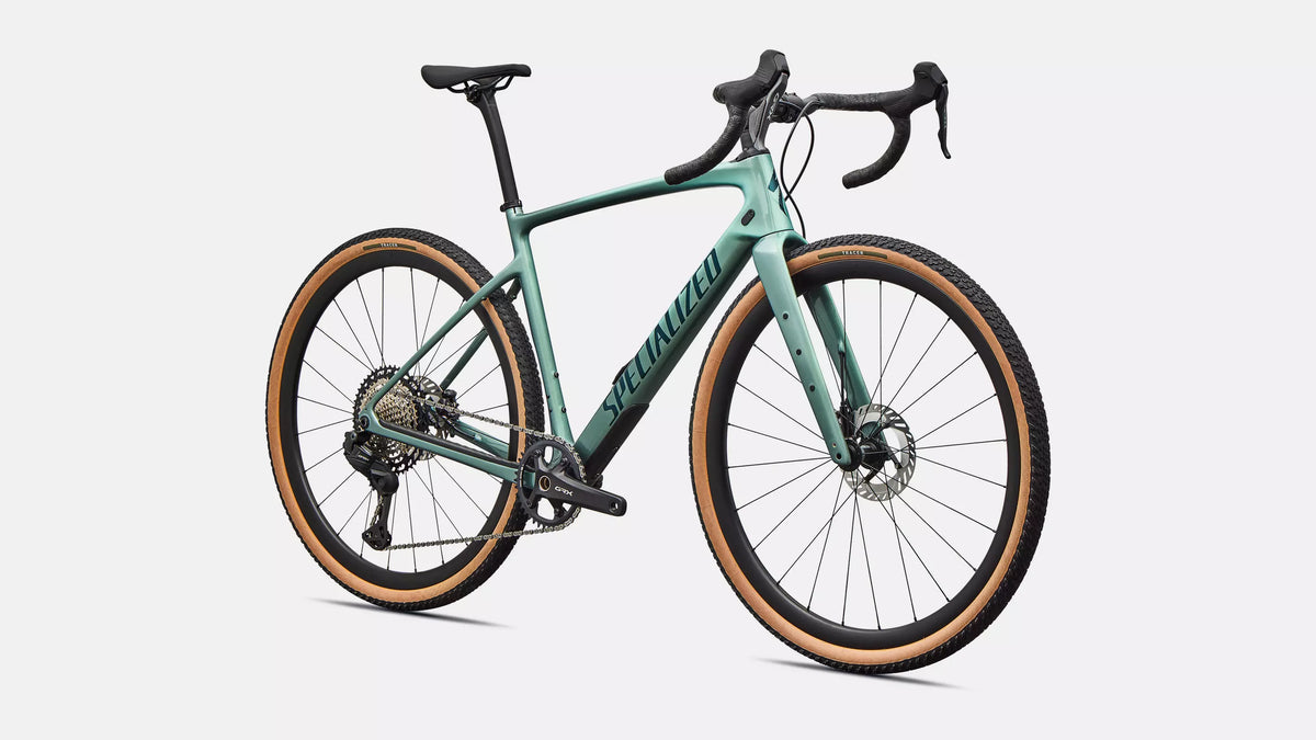 Specialized Diverge 4 Expert Di2 - Fjord Metallic/emerald Metallic