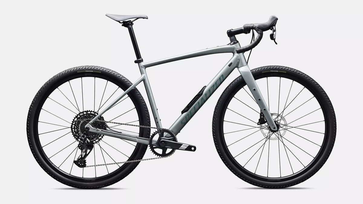 Specialized Diverge 4 Comp E5 Alloy - Satin Shadow Silver / Fjord Metallic