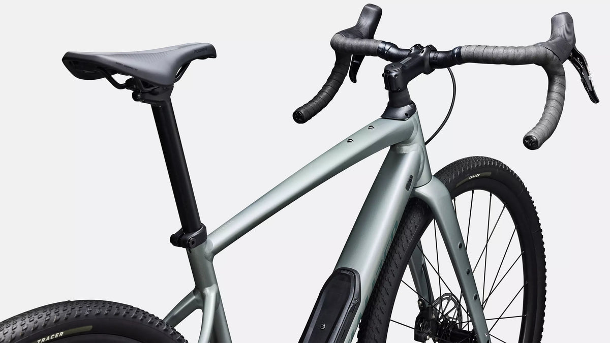 Specialized Diverge 4 Comp E5 Alloy - Satin Shadow Silver / Fjord Metallic