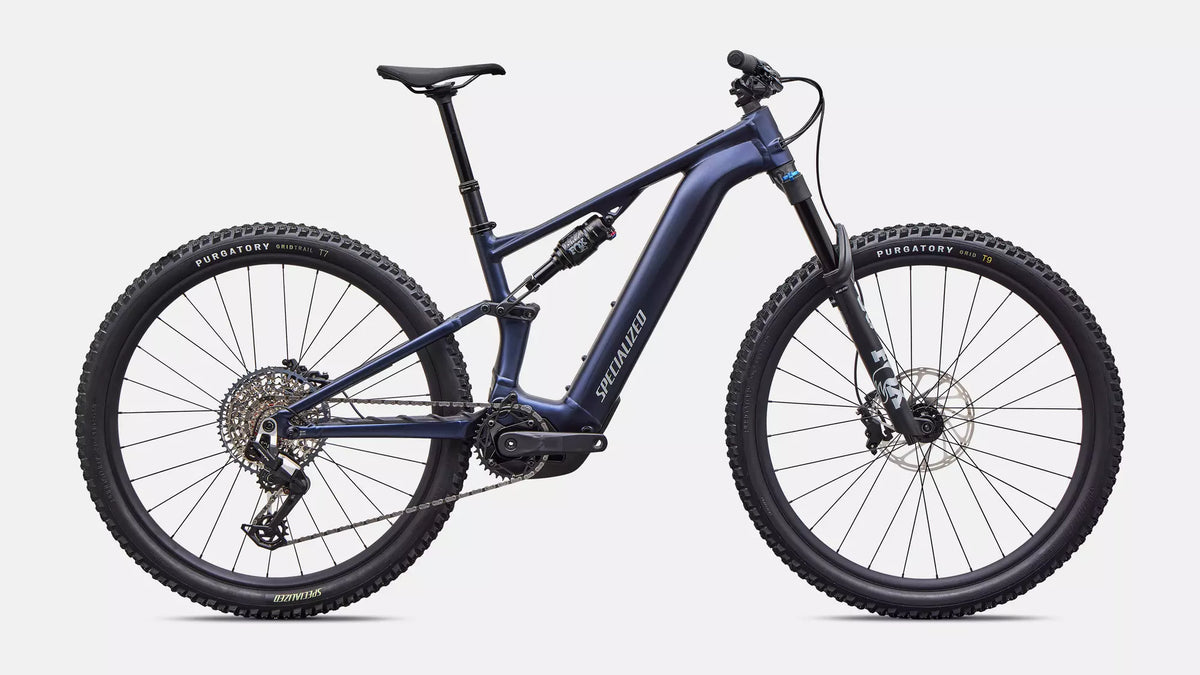 Specialized Turbo Levo R Comp Alloy - Satin Metallic Deep Marine - SALE