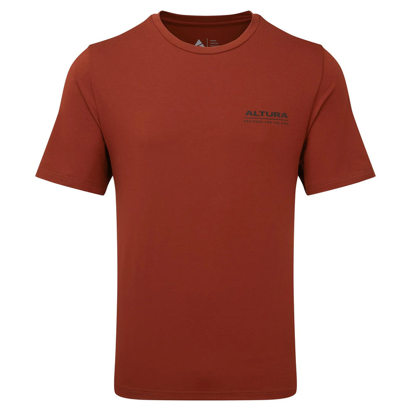 Altura DFTR Unisex Tech Tee - Brick Red AW25