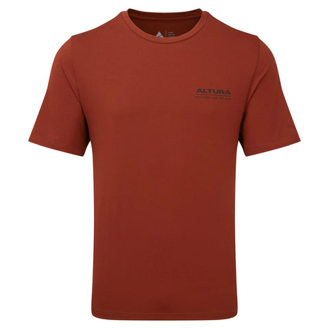 Altura DFTR Unisex Tech Tee - Brick Red AW25