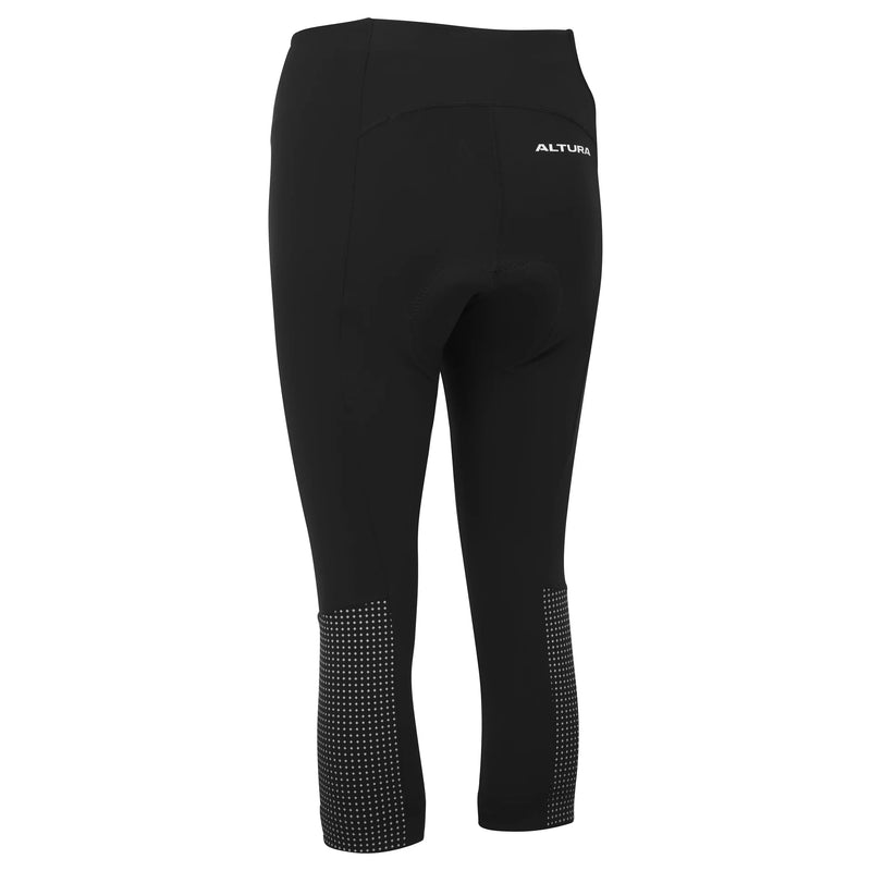 Altura Women's Nightvision 3/4 Tights - Black - AW25