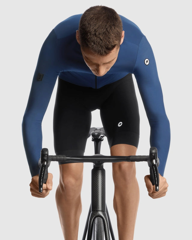 Assos Mille GT Spring Fall Long Sleeve Jersey - Stone Blue