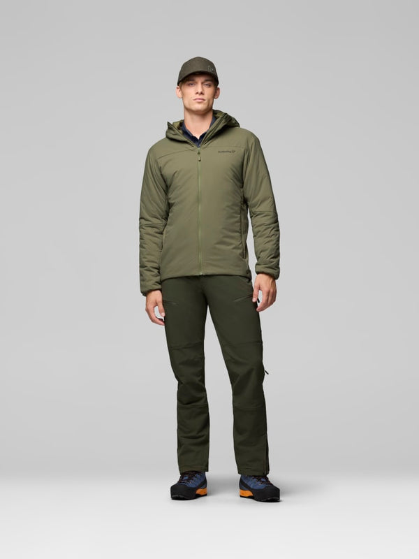 Norrona Femund Thermo60 Zip Hood - Olive