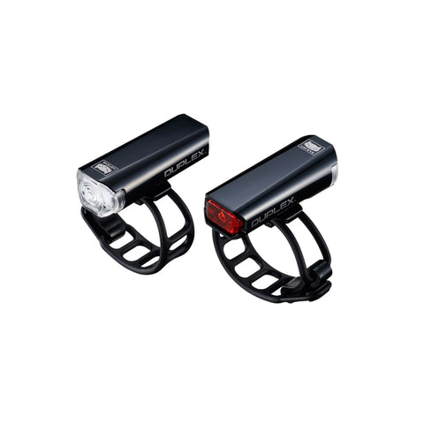 Cateye Duplex Helmet Light - Front and Rear