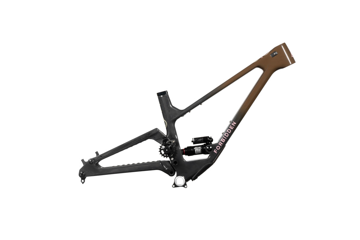 Forbidden Druid Frame - Chocolate Starfish - 29er Rear