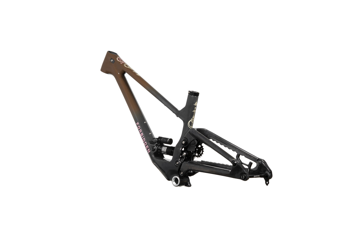 Forbidden Druid Frame - Chocolate Starfish - 29er Rear
