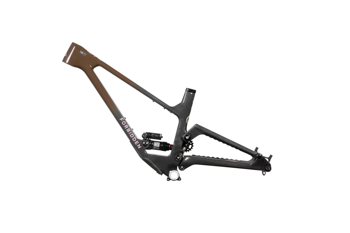 Forbidden Druid Frame - Chocolate Starfish - 29er Rear