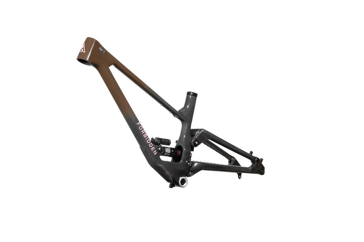 Forbidden Druid Frame - Chocolate Starfish - 29er Rear