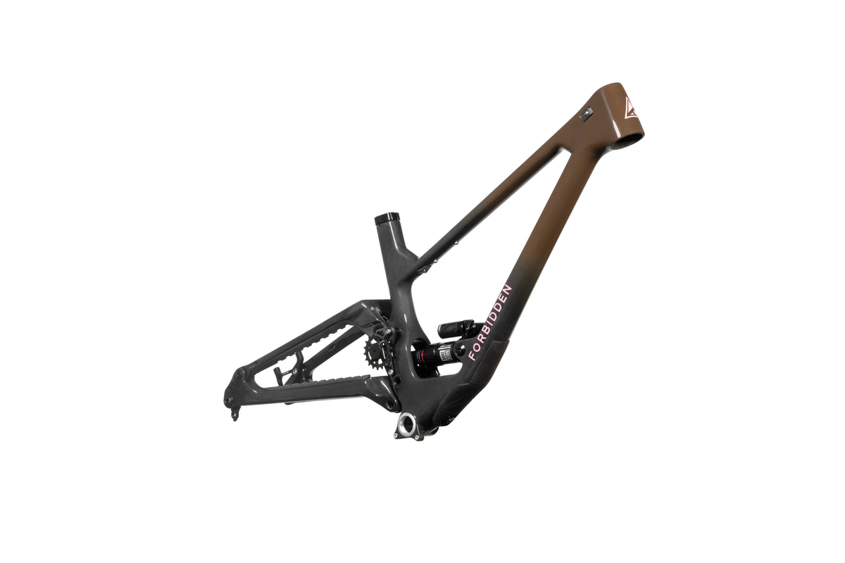 Forbidden Druid Frame - Chocolate Starfish - 29er Rear