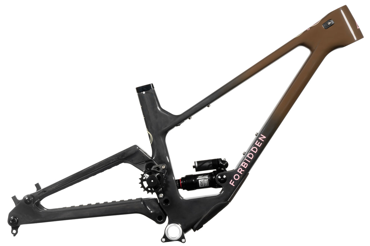 Forbidden Druid Frame - Chocolate Starfish - 29er Rear