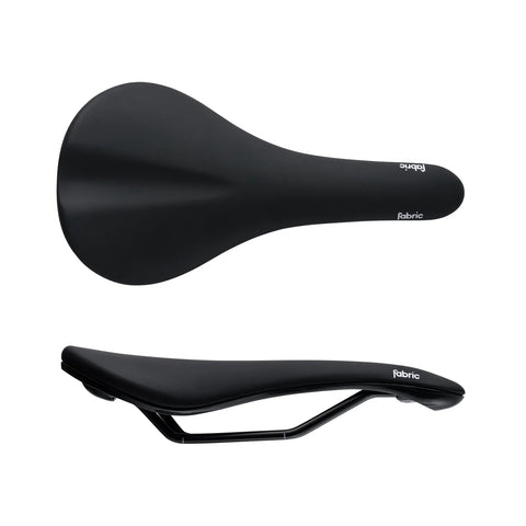 Fabric Scoop Sport Shallow Steel Saddle Black