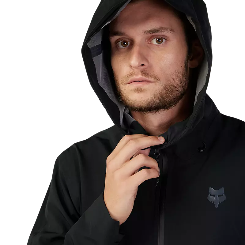 Fox Men's Defend 3L Waterproof Jacket - Black