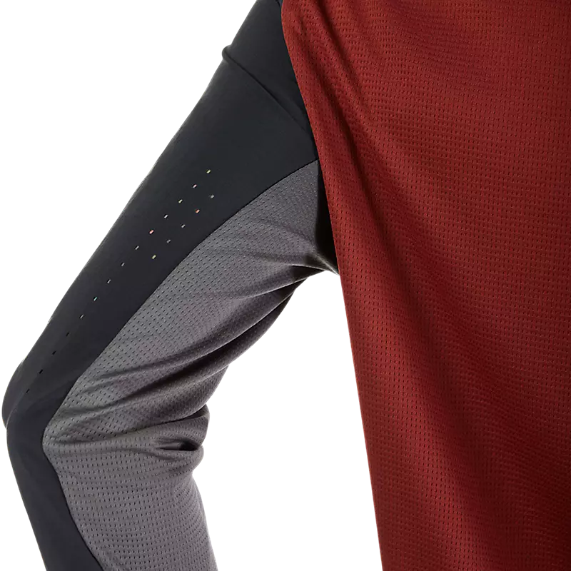 Fox Men's Defend Long Sleeve Jersey - Rust Brown