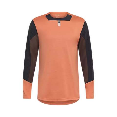 Fox Men's Defend Long Sleeve Jersey - Coral AW25