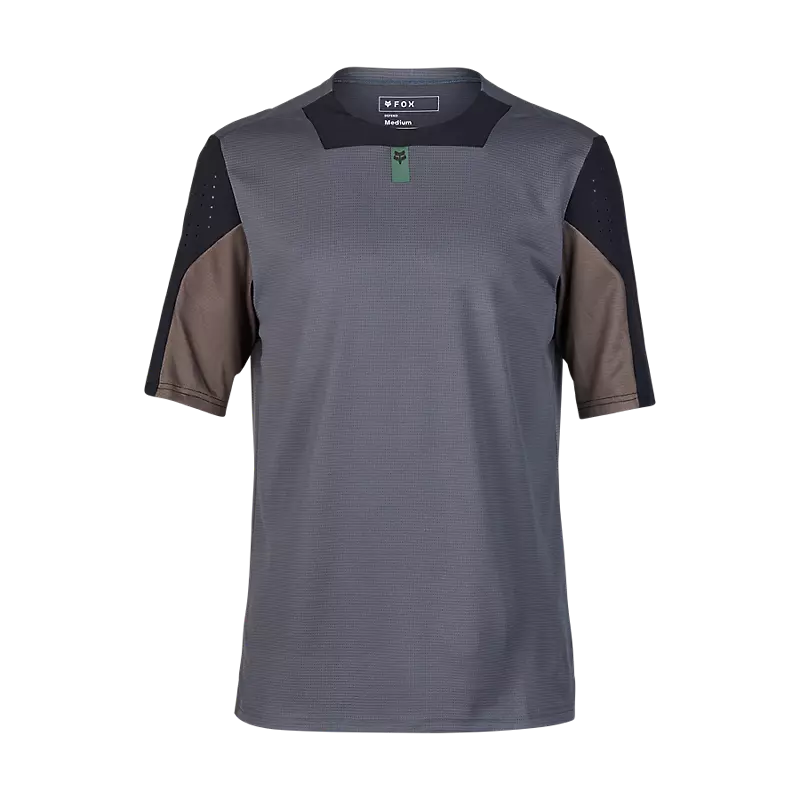 Fox Men's Defend Short Sleeve Jersey - Graphite Grey - SALE