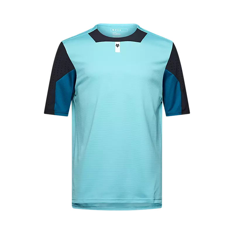 Fox Men's Defend Short Sleeve Jersey - Vintage Wash Blue