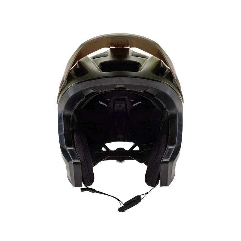 Fox Dropframe Pro Helmet - Runn - Olive - SALE